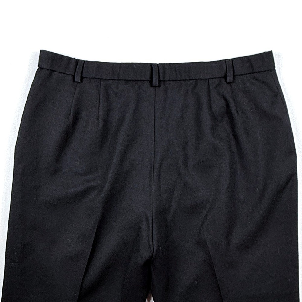 Pendleton Black Wool Blend Pleated High Waisted D… - image 2